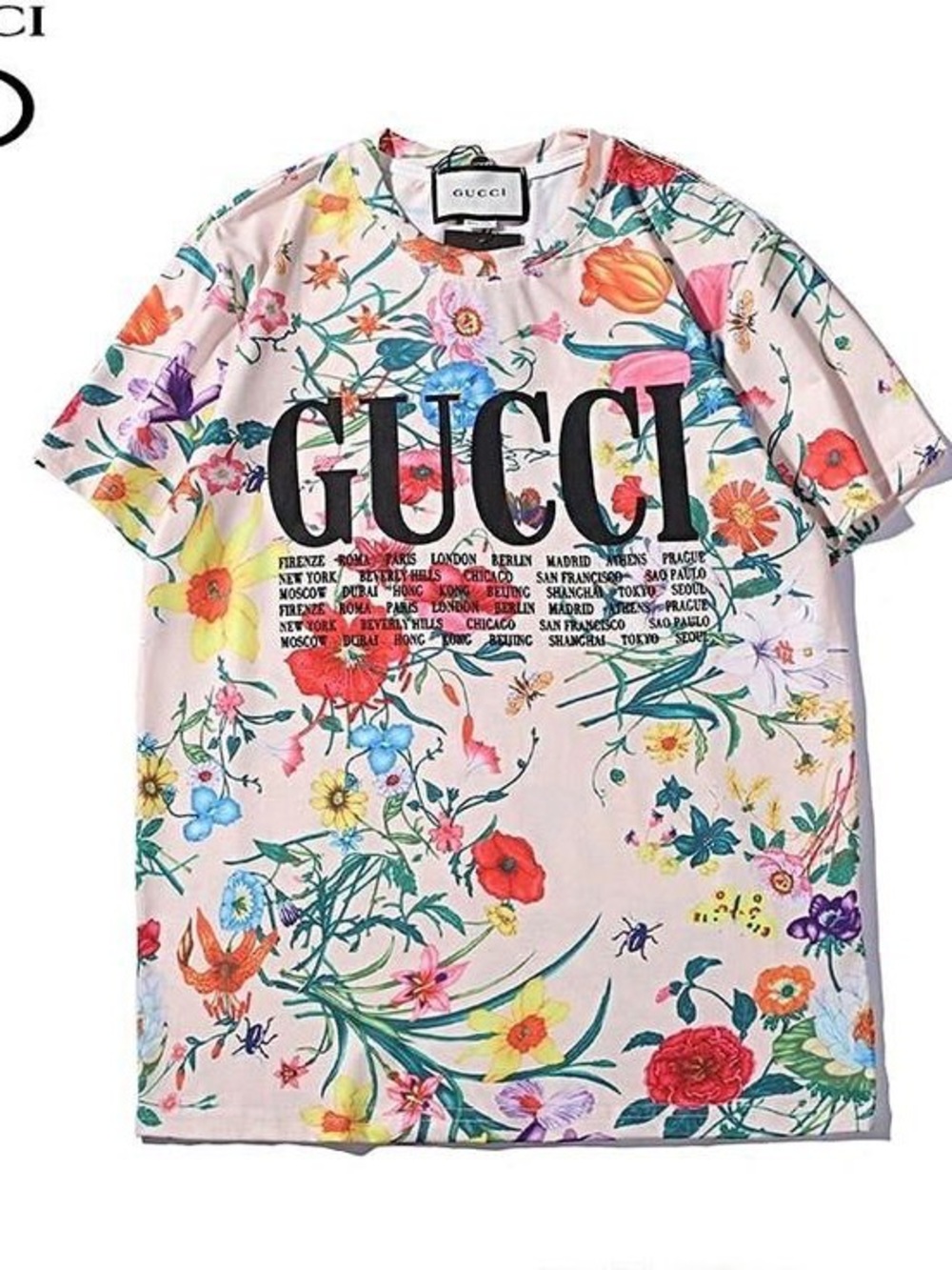 Gucci Floral Printed T